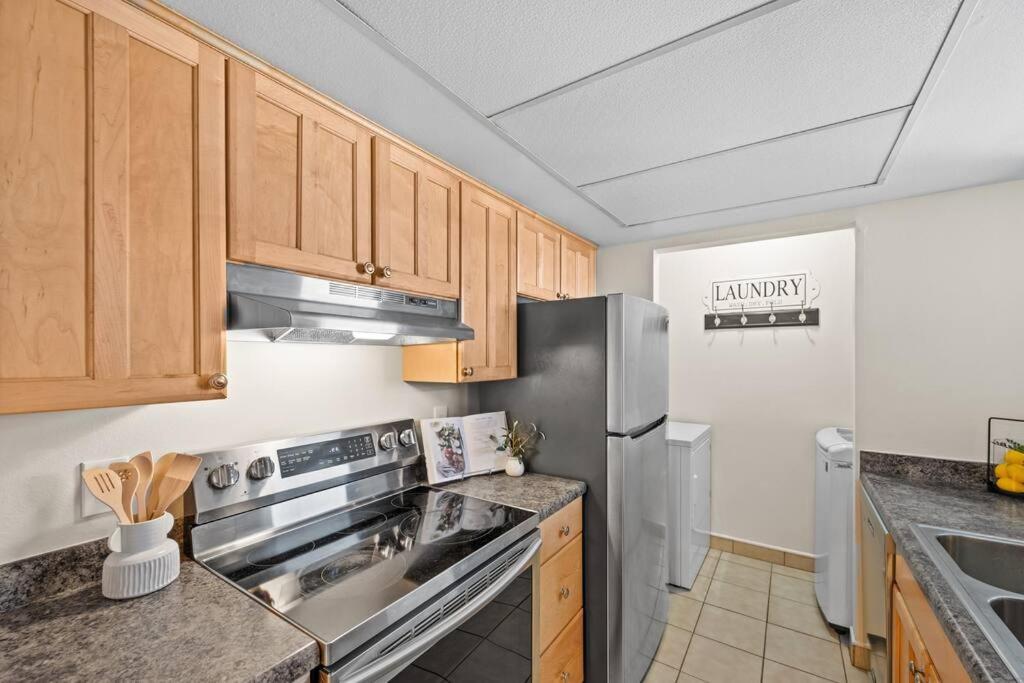 Cozy Top Floor Condo With Mountain Views Park Stadt Exterior foto